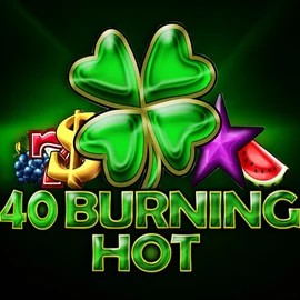 40 Burning Hot logo by Amusnet Interactive at Love Casino40 Burning Hot