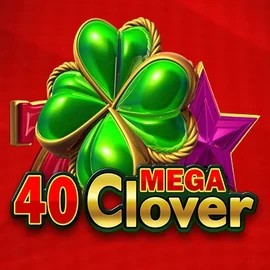Logo of 40 Mega Clover from Amusnet Interactive at Love Casino