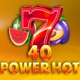 Official Slots logo: 40 Power Hot by Amusnet Interactive at Love Casino