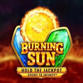Burning Sun slot logo by Wazdan at Love CasinoBurning Sun