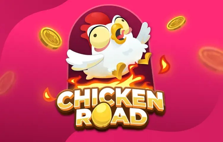 Chicken Road slot logo by InOut at Love CasinoChicken Road