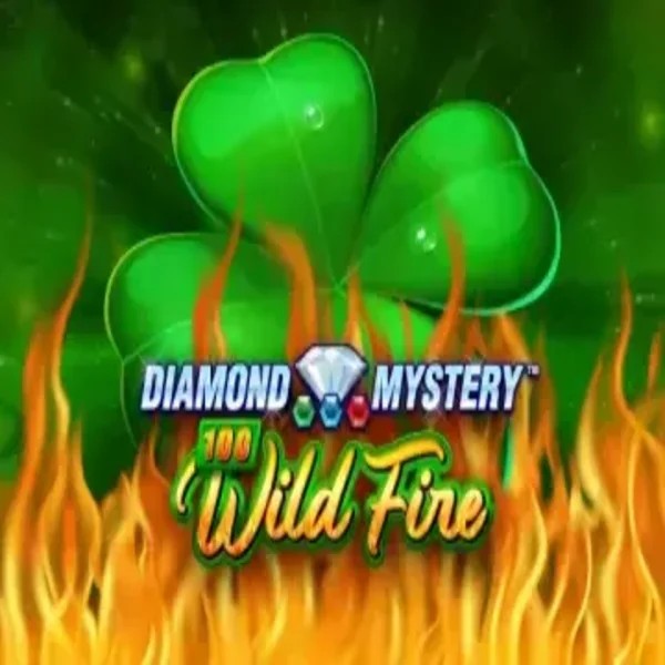 Diamond Mystery 100 Wild Fire by Greentube, showcased at lovescasinoo.co.uk – game logo