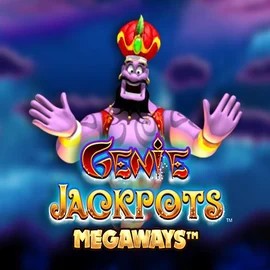 Genie Jackpots Megaways logo by Blueprint Gaming at Love CasinoGenie Jackpots Megaways