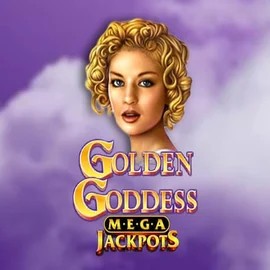 Logo of Golden Goddess Megajackpots from IGT at Love Casino