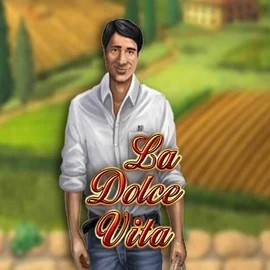 La Dolce Vita logo by Gamomat at Love CasinoLa Dolce Vita