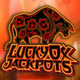 Logo of Lucky Ox Jackpots from Rival at Love Casino