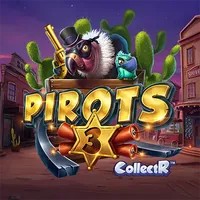 Pirots 3 logo by ELK Studios Love Casino