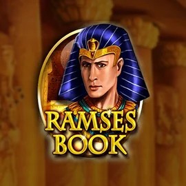 Ramses Book Deluxe slot logo by Gamomat at Love CasinoRamses Book Deluxe