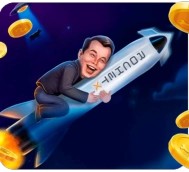 Rocket X slot logo by 1win Games at Love CasinoRocket X