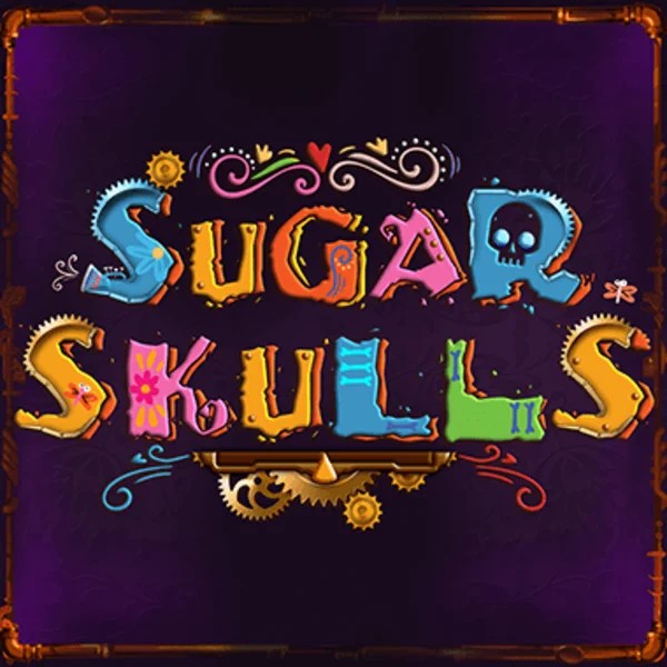 Logo of Sugar Skulls from Booming Games at Love Casino