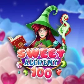 Sweet Alchemy 100 game by Play'n GO – logo hosted on Love Casino